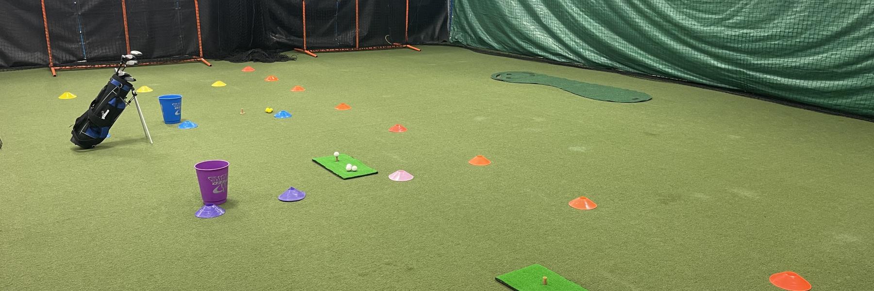 Golf Setup for Instruction